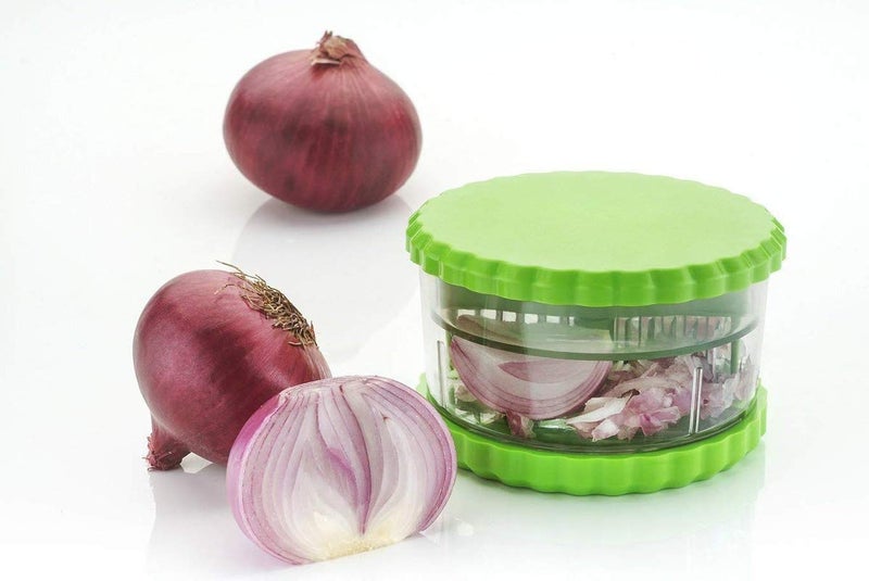 JANTA PLASTICS JANTA PLASTICS Multi Crusher for GingerGarlic Press Chopper Crusher Chilli Ginger Dry Fruits Chopper with Stainless Steel Blades Kitchen Tool  - Image 5