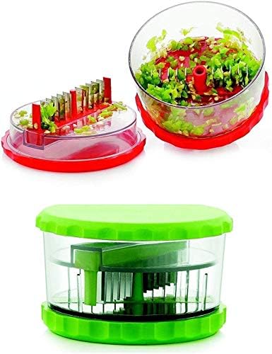 JANTA PLASTICS JANTA PLASTICS Multi Crusher for GingerGarlic Press Chopper Crusher Chilli Ginger Dry Fruits Chopper with Stainless Steel Blades Kitchen Tool  - Image 4
