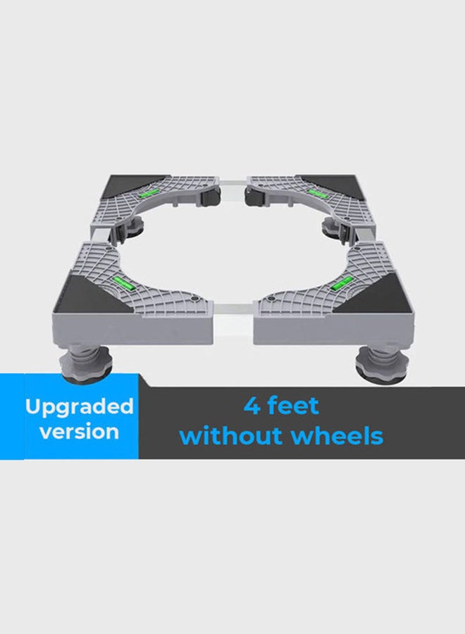 Washing Machine Wheel Base Holder Grey/Black - Image 2