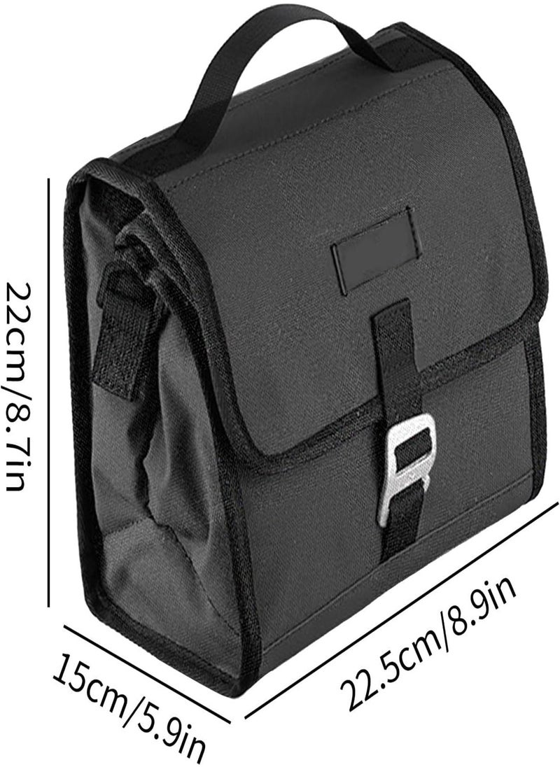 GGOOT - Bike Handlebar Bag - Front Basket Pack,Bike Phone Holder Storage Pouch for Men Women Road Outdoor Crossbar Basket Bicycle Frame Bag Bag Cycling Accessory - Image 1