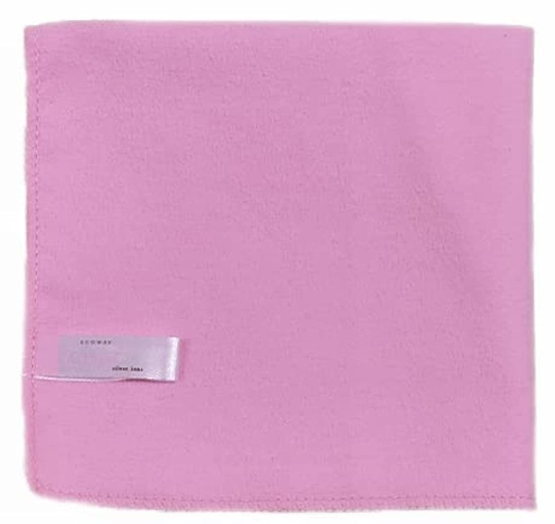 Ecoway Pink Face Towel - Soft face napkin (pink-blue) - (Pink) - Image 1