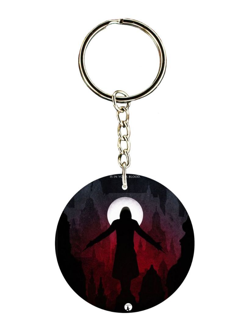 Double Sided Assassin's Creed Printed Keychain
