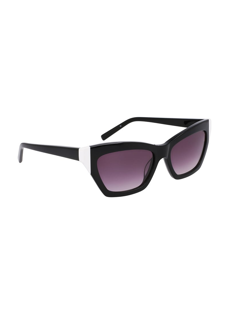 DKNY - Women's Cat Eye Sunglasses - DK547S-001-5516 - Lens Size: 55 Mm - Image 1