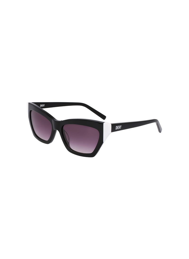 DKNY - Women's Cat Eye Sunglasses - DK547S-001-5516 - Lens Size: 55 Mm - Image 1