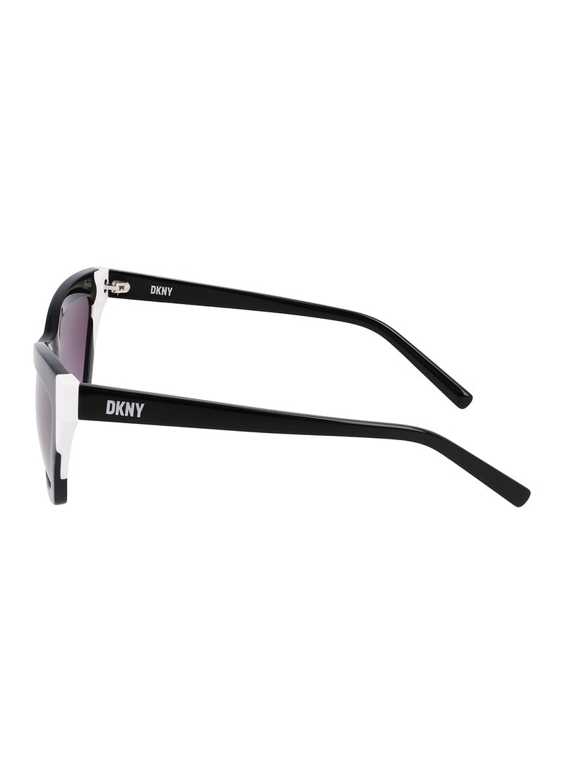 DKNY - Women's Cat Eye Sunglasses - DK547S-001-5516 - Lens Size: 55 Mm - Image 1