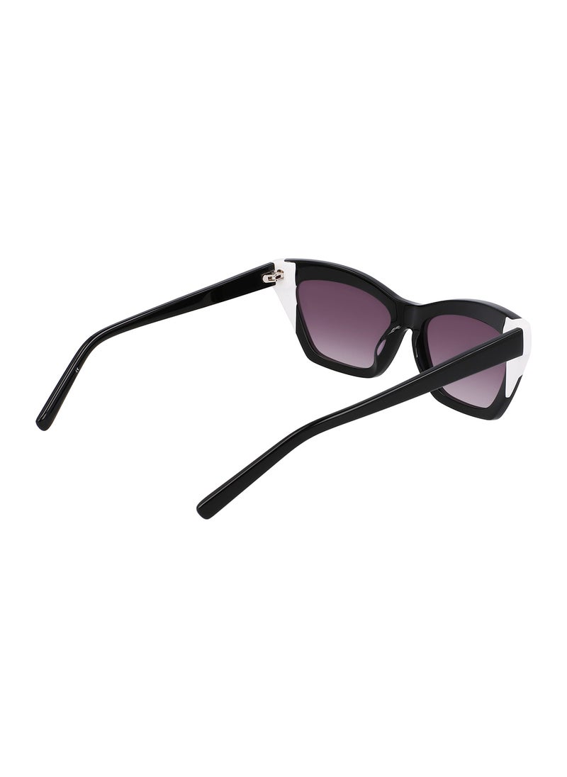 DKNY - Women's Cat Eye Sunglasses - DK547S-001-5516 - Lens Size: 55 Mm - Image 1
