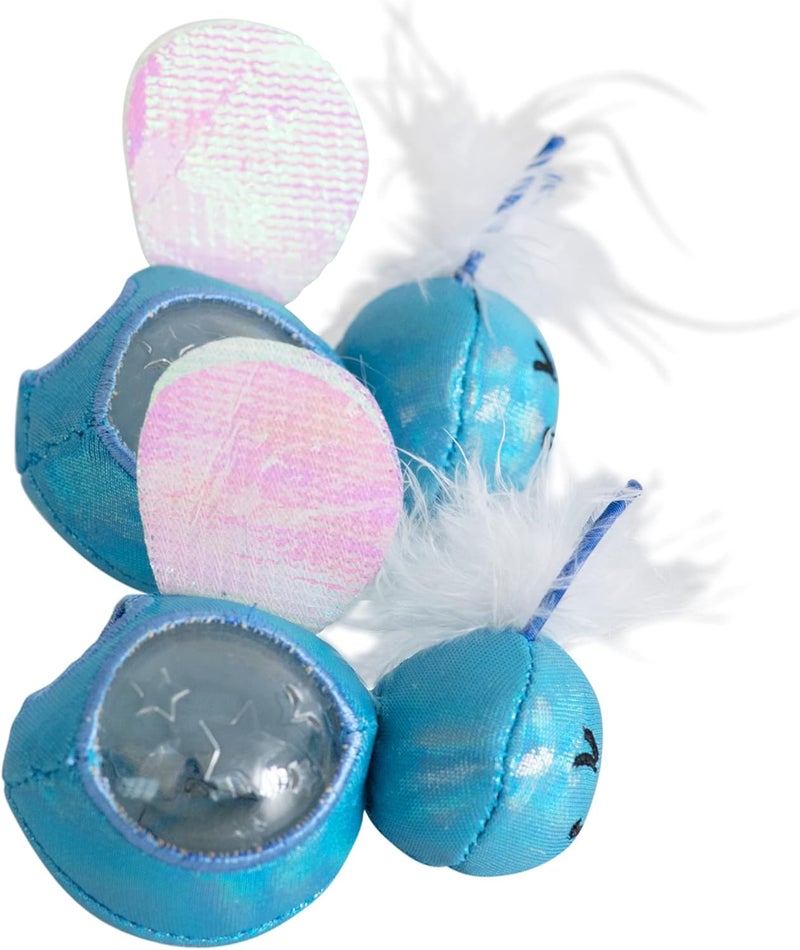 Catstages Firefly Treat Stuffer Glow-in-The-Dark Cat Toy - 2 Pack - Image 1