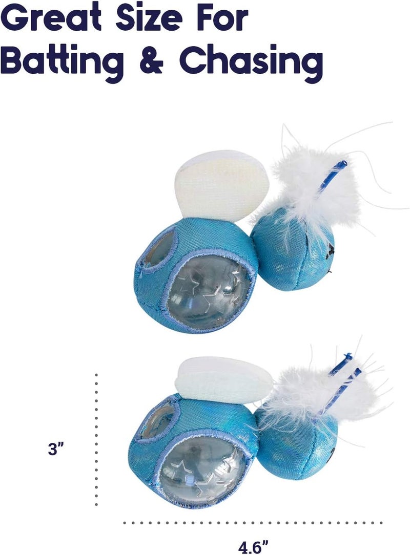 Catstages Firefly Treat Stuffer Glow-in-The-Dark Cat Toy - 2 Pack - Image 5