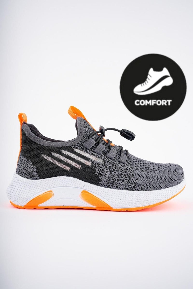 muggo Jetson Daily Unisex Children's Guaranteed Lace-up Comfortable Sneaker Sports Shoes  - Image 1