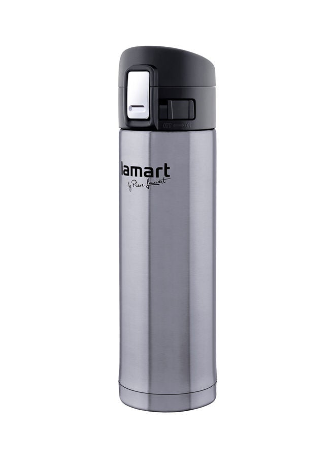 Lamart Vacuum Flask High Quality Stainless Steel 420Ml Silver - Image 1