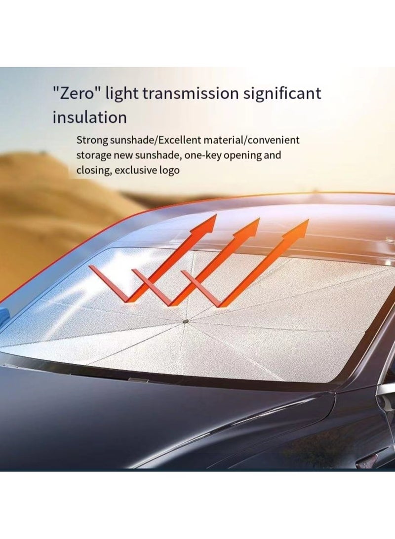 XiuWoo Foldable Car Windshield Sun Shade - Image 3