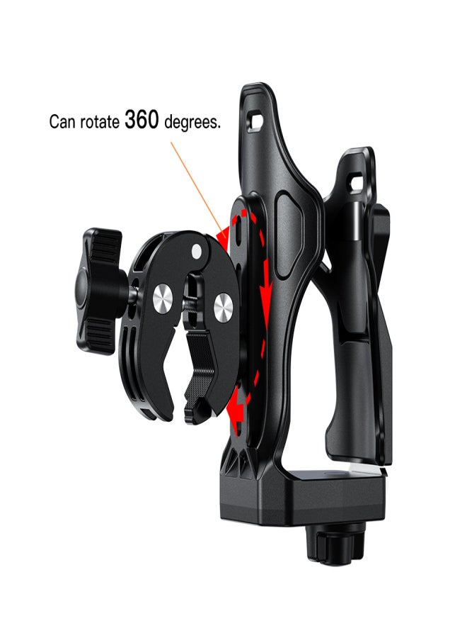 Kewig Bike Water Bottle Holder Rotatable Motorcycle Drink Holder Bicycle Water Bottle Mount Cage Fits Bike Stroller Motorcycle - Image 5