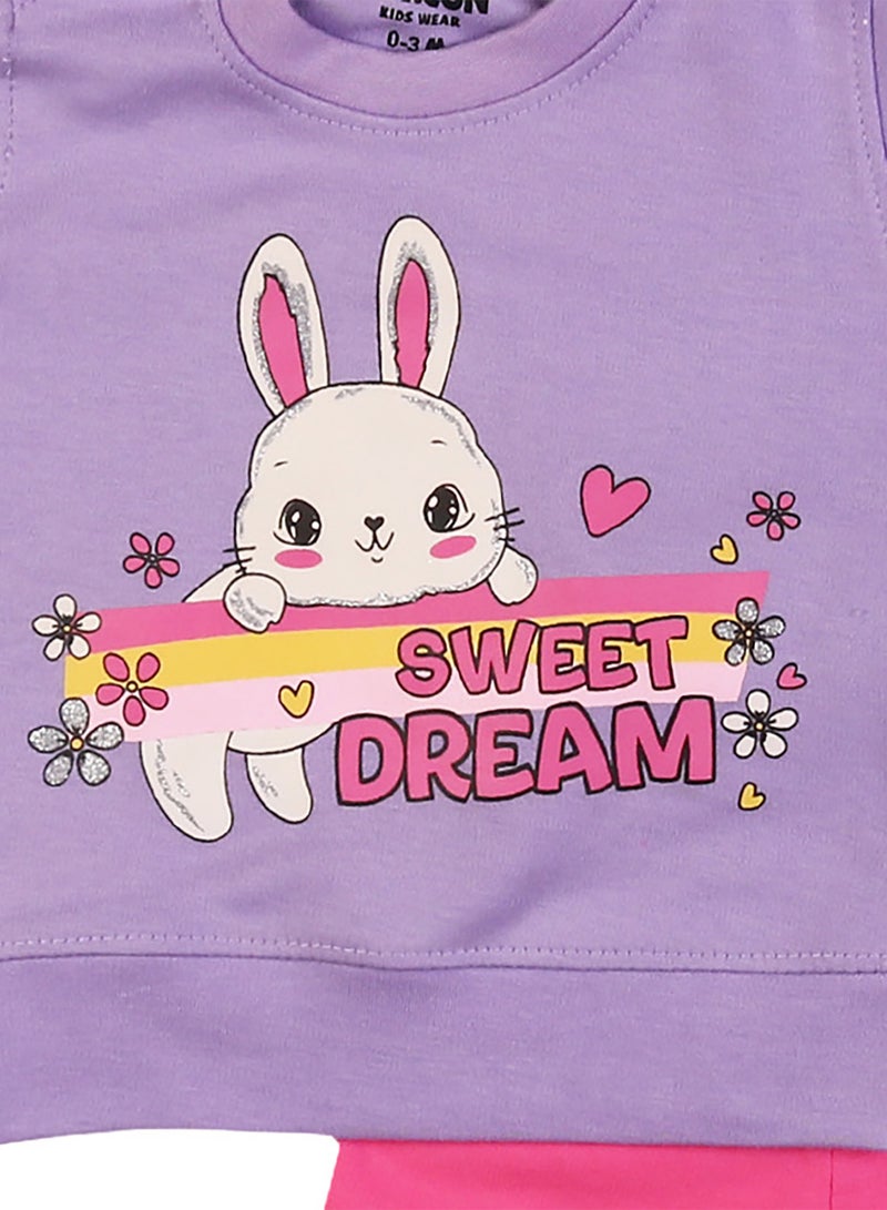 زيركون بيجامة خريفي لحديثي الولادة - 1306 - Image 2