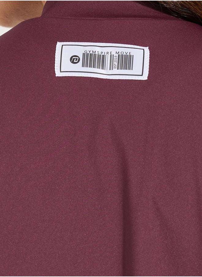 Styli - Gymspire Edition - Label & Logo Extreme Drop Shoulder Top - Image 1