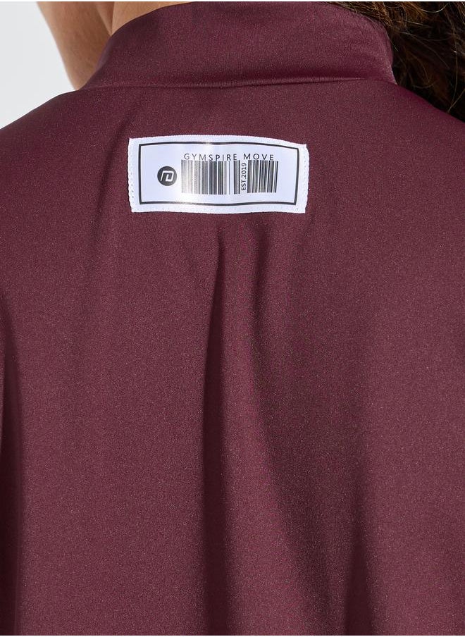 Styli - Gymspire Edition - Label & Logo Extreme Drop Shoulder Top - Image 1