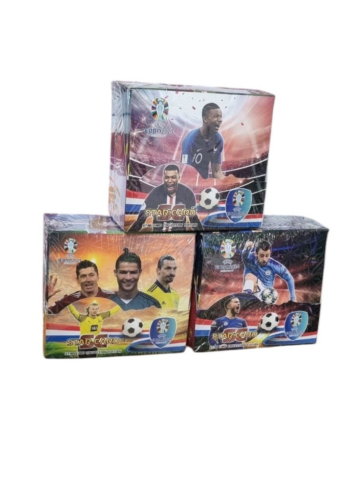 Euro 2024 1 Box Euro 2024 Star Cards Contains 288 Cards Memorabilia 