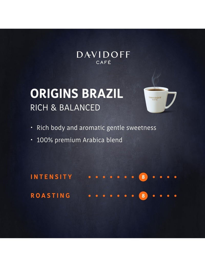 Davidoff Cafe - Davidoff Origins Brazil Flavour Instant Coffee Powder 100g - Image 1