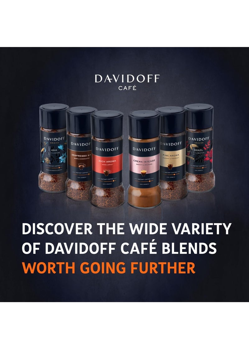 Davidoff Cafe - Davidoff Origins Brazil Flavour Instant Coffee Powder 100g - Image 1