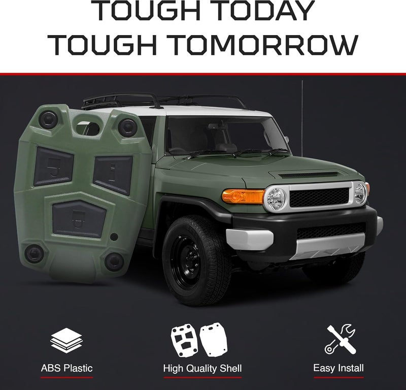AJT DESIGN مفتاح سيارة من البلاستيك ABS لطراز FJ Cruiser (2008-2014) - Image 3