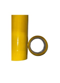 Generic Color adhesive tape (Yellow) (6 rolls) (Soltip), 50 meters, width 4.2 cm  - Image 3