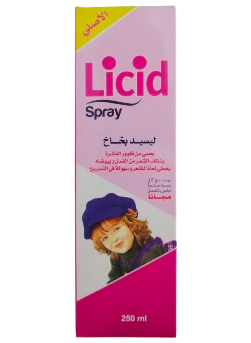 Licid Spray for healthy, clean and shiny hair 250 ml