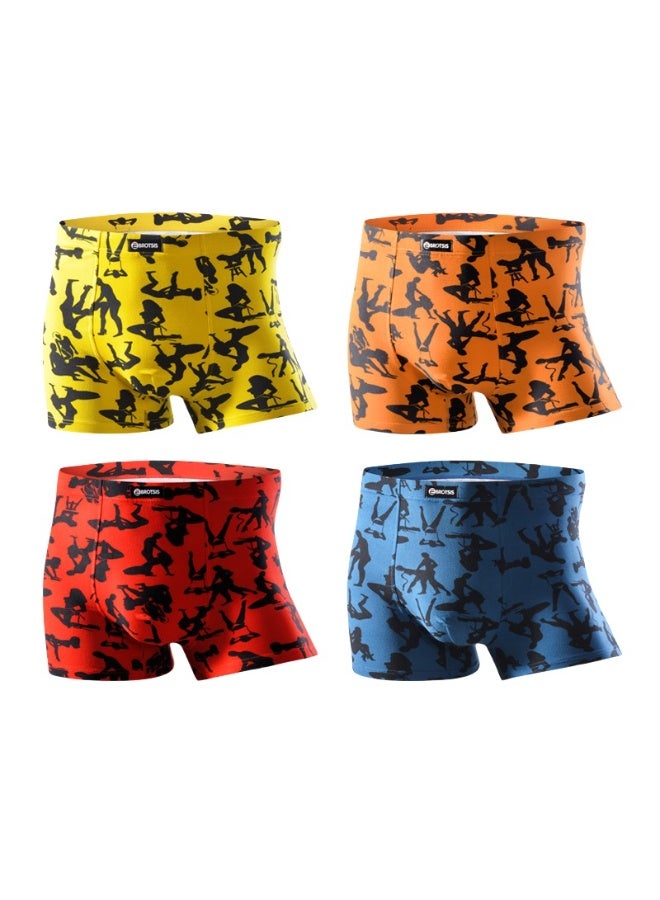 KUYING New Comfortable Skin friendly Breathable Underwear Set of 4  - Image 1