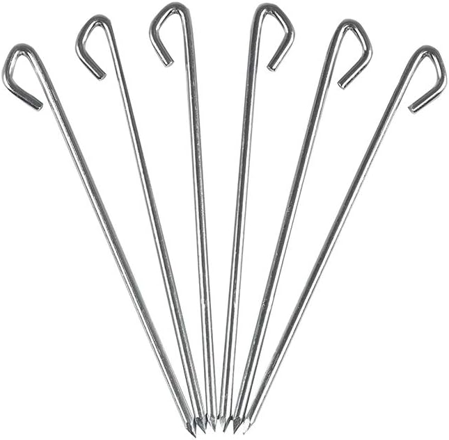 Kelty Basecamp Stake Steel 6 Pack - Image 1