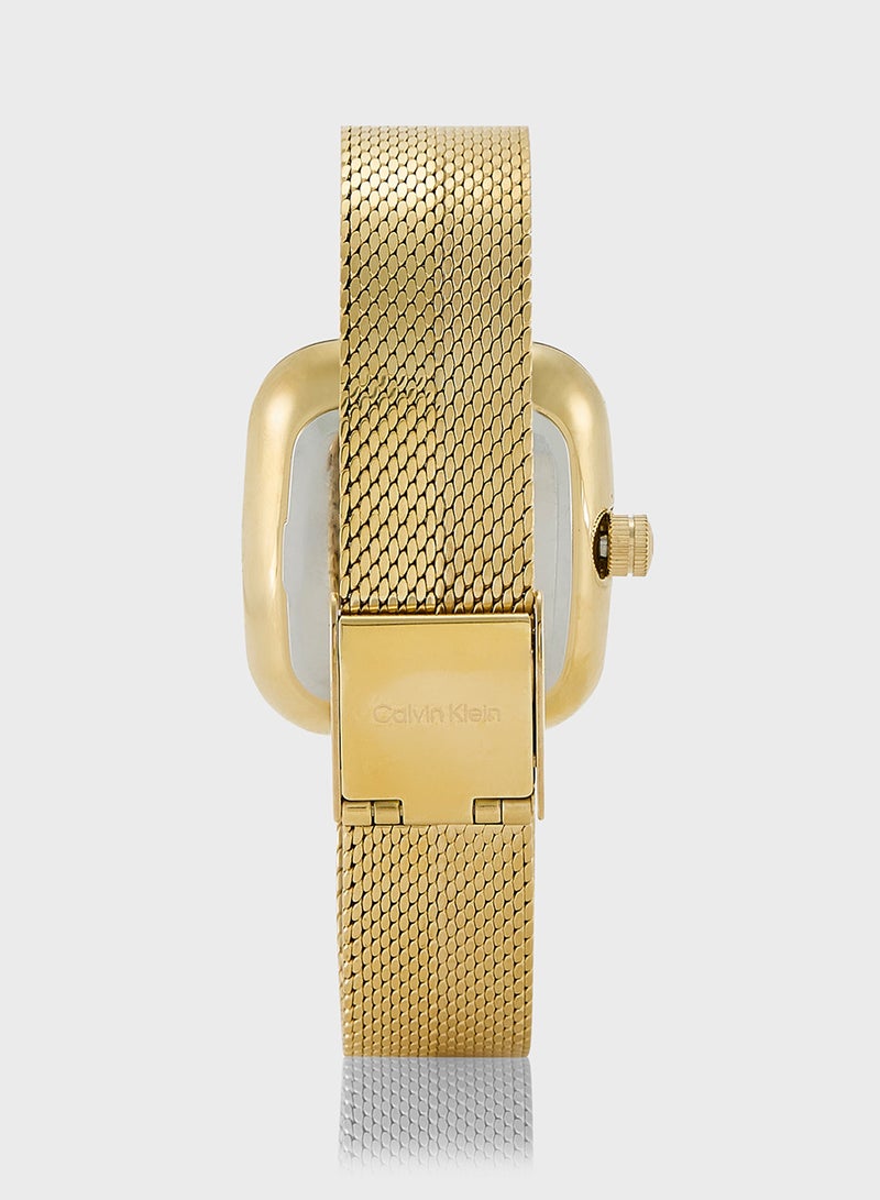CALVIN KLEIN Twist Mesh Strap Analog Bracelet Watch  - Image 4