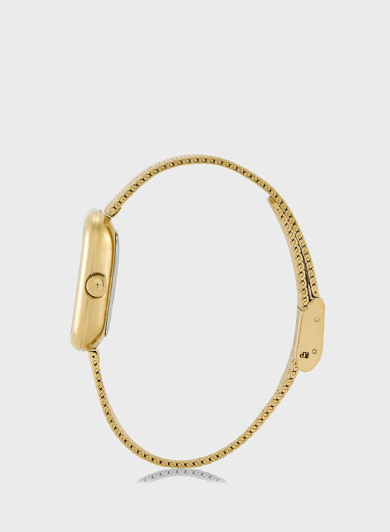 CALVIN KLEIN Twist Mesh Strap Analog Bracelet Watch