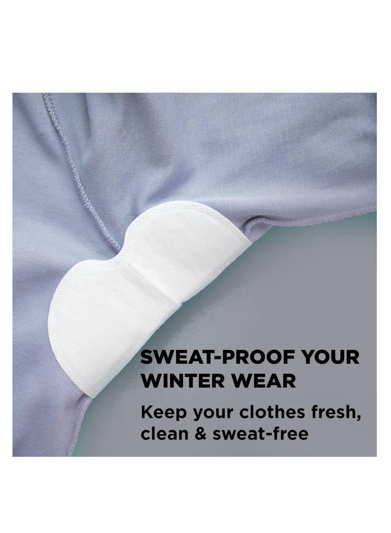Pee Safe Sweat Pads For Underarms Women & Men (7 Pairs) 14 Pads | Folded | Prevents Stains | Absorbs Sweat & Unpleasant Odour | Breathable And Deodorizing | Self Adhesive Glue - Image 5