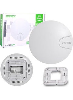 Everest Ewifi Eap 300 Mbps 11N 2.4ghz Ceiling Access Point Router Wifi Signal Booster