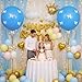 LovesTown 4PCS Large 36inch Light Blue Balloons Light Blue Latex Big Balloons for Birthday Baby Shower Graduation Engagement Anniversary Wedding Party Supplies - Image 4