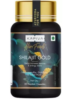 Kapiva Shilajit Gold 30 Capsules  - Image 2