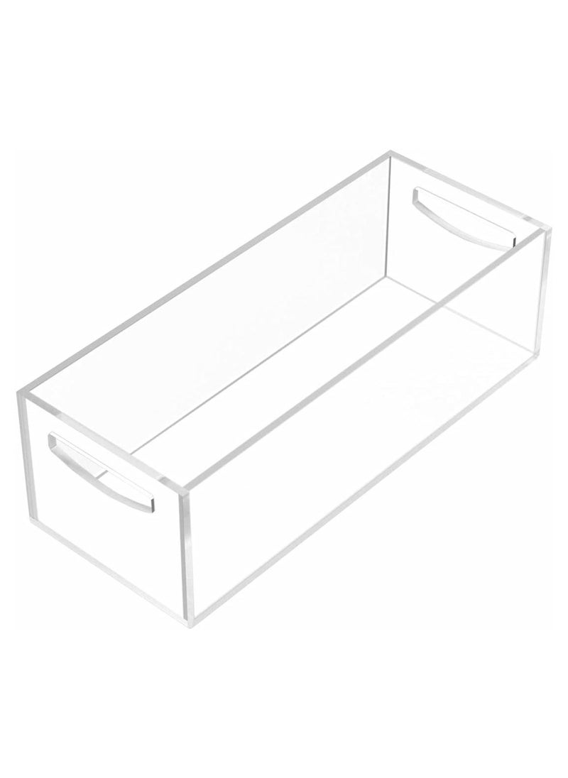 TPGP DVD/CD Storage Box - 2 Pack, Acrylic Organizer for Blu-Rays, Small Books, Video Game Cases, and Controllers – Multipurpose Storage Container for Countertop, Kitchen, Bathroom, and Cabinet  - Image 2