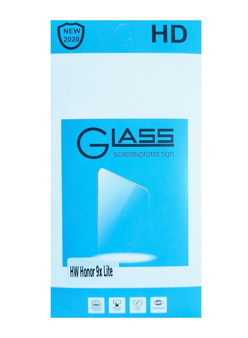 HD Glass Screen Protector Compatible with Huawei Honor 9X Lite Pack of 6