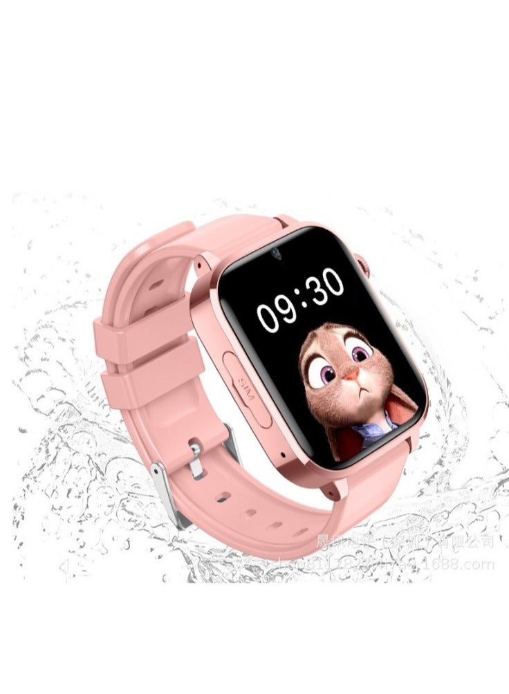 AROAQ Kids Smart Watch, Multifunctional Touching Screen Children Smartwatch, large screen multi-function video call smart watch for boys and girls, H18V Android model-[White] - Image 3