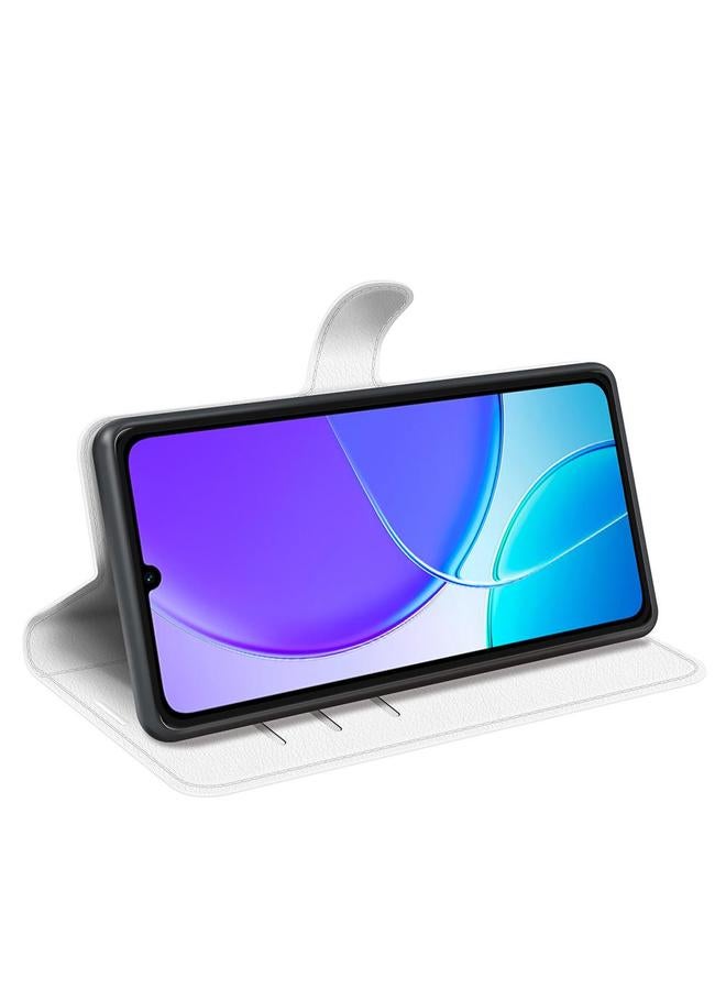 erorex Case For vivo Y04 / Y29s Litchi Texture Horizontal Flip Leather Phone Case with Holder - Image 5