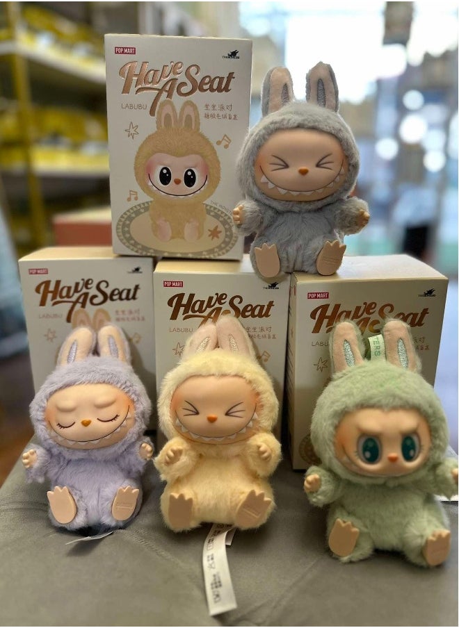 General LABUBU Doll, Plush Toy Set Vinyl Plush Hanging Card,Blind Box Figures La bubu, The Monsters Plush Toys for Modern Home Decor, Collectible Toy  - Image 5
