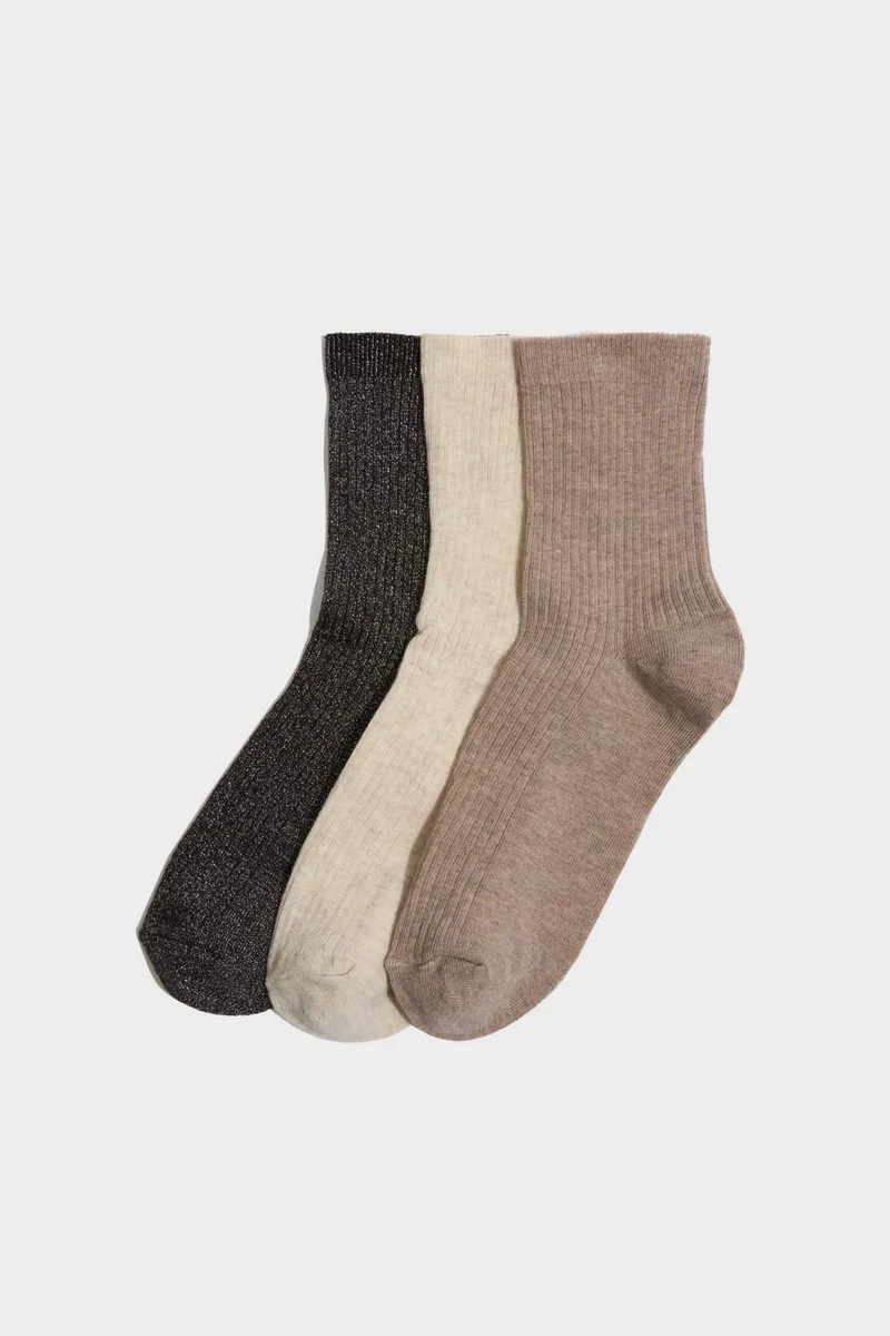 ديفاكتو Woman 3 piece Long sock