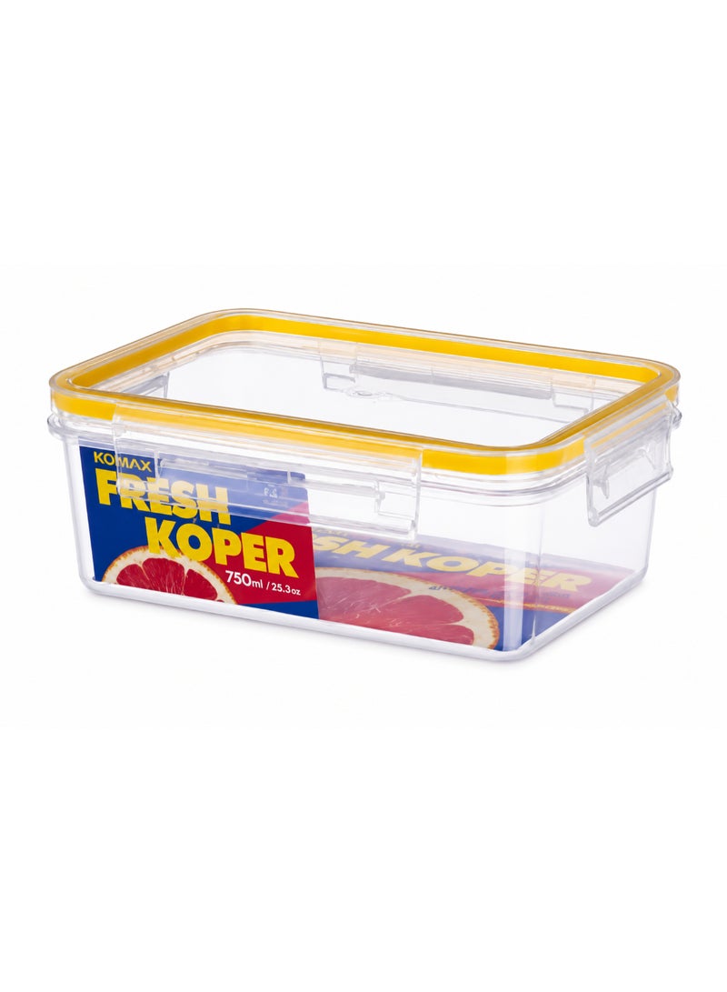 Komax Fresh Koper Rectangular 2Pc Set (1.35L + 730ml) - Image 4