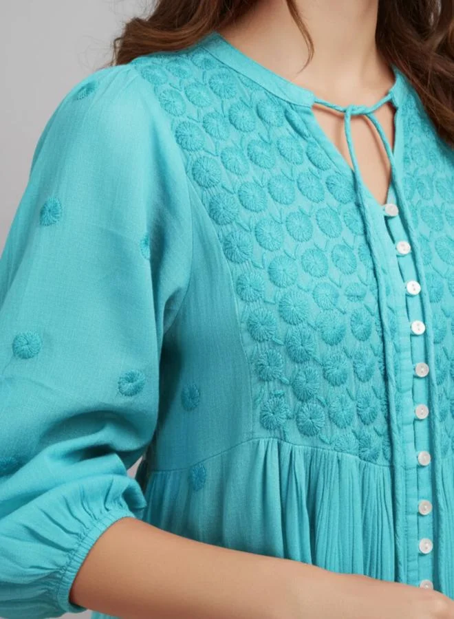 جاست نيتشر فستان ألوان الطبيعة أنيق