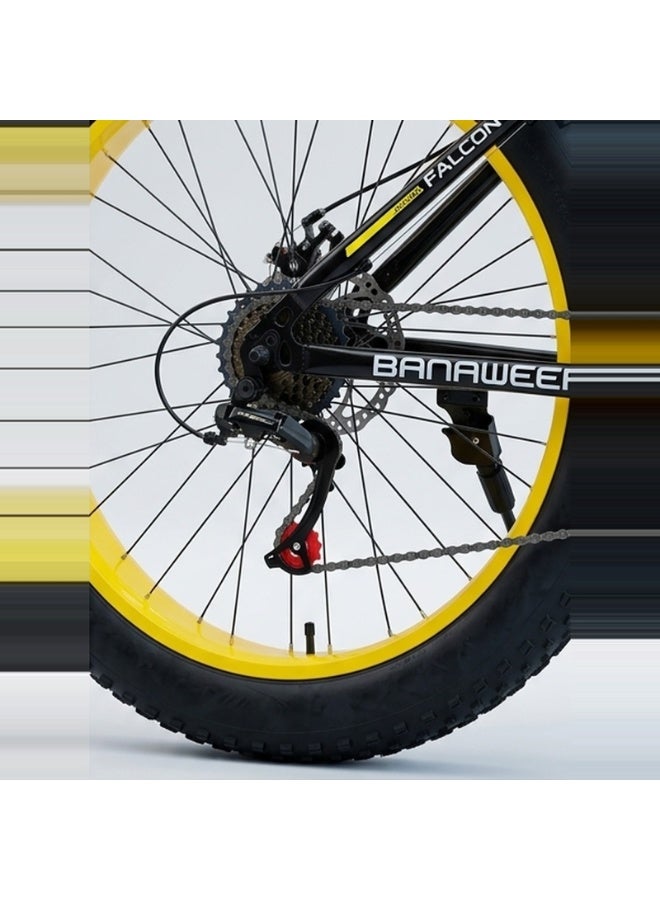 banaweer 26-Inch Mountain Bike – Fat Tire Anti-Slip, Multi-Speed Gear, Sporty Design - Image 4