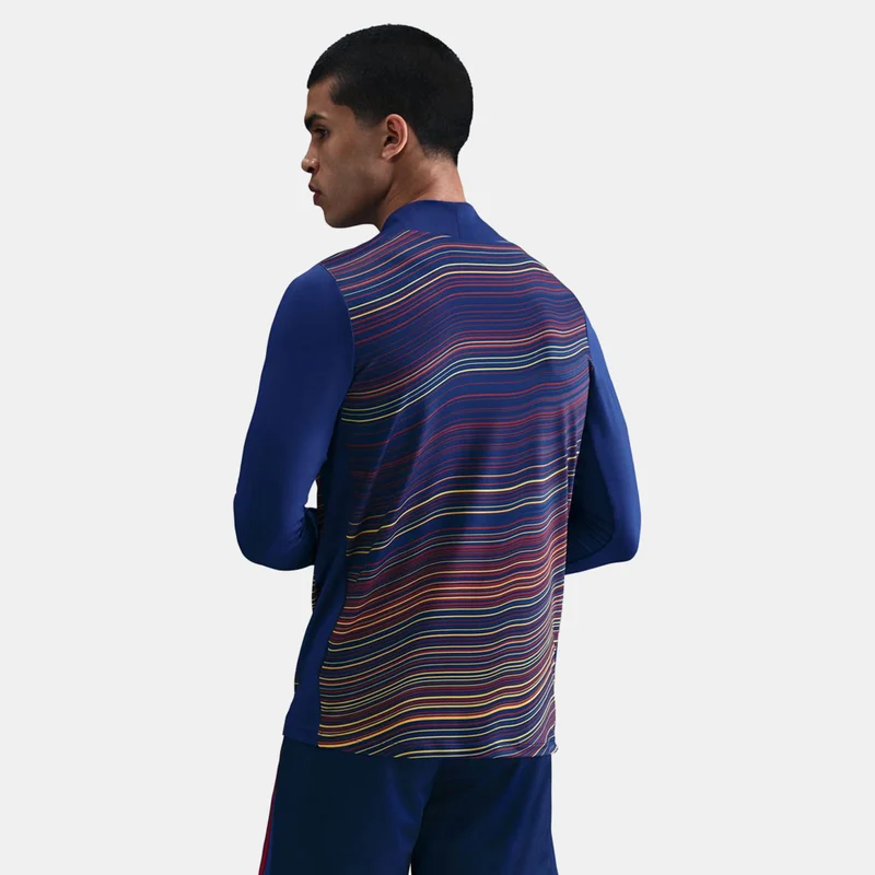 Nike Men's FC Barcelona Strike Drill Home Pre-Match Football Top