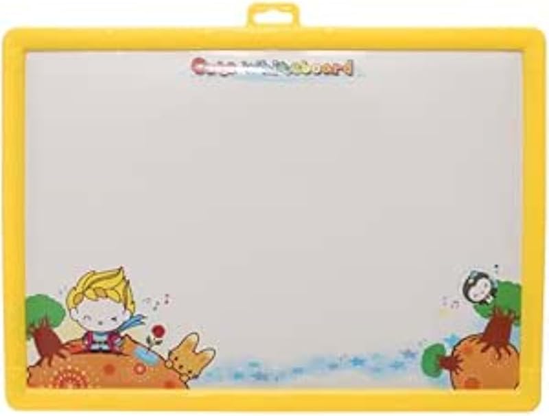 Magnetic Erasable Study Board with Colorful Numbers for Math Skills (25x35cm) - Pink