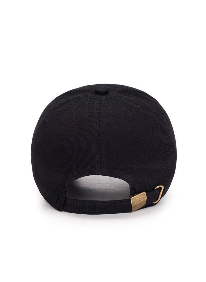 Alexvyan Baseball Caps Unisex 100% Cotton Sports Caps for Men and Women Black - Image 4