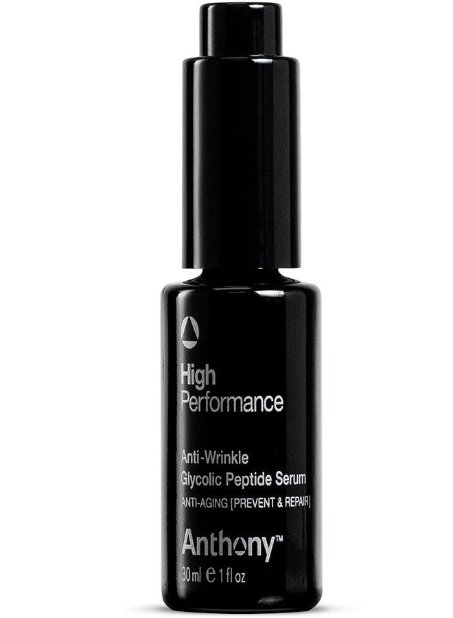 Anthony High Performance Anti-Wrinkle Glycolic Peptide Serum. Anti-Aging Lifting Moisturizer with Glycolic Acid, Peptides, Biotin, Pullulan, and Algae Extract. Hydrates All Types of Skins (1 Fl Oz) - Image 1