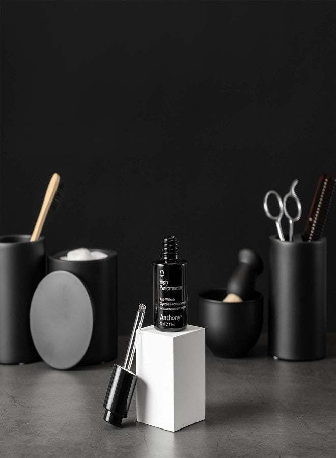 Anthony High Performance Anti-Wrinkle Glycolic Peptide Serum. Anti-Aging Lifting Moisturizer with Glycolic Acid, Peptides, Biotin, Pullulan, and Algae Extract. Hydrates All Types of Skins (1 Fl Oz) - Image 2