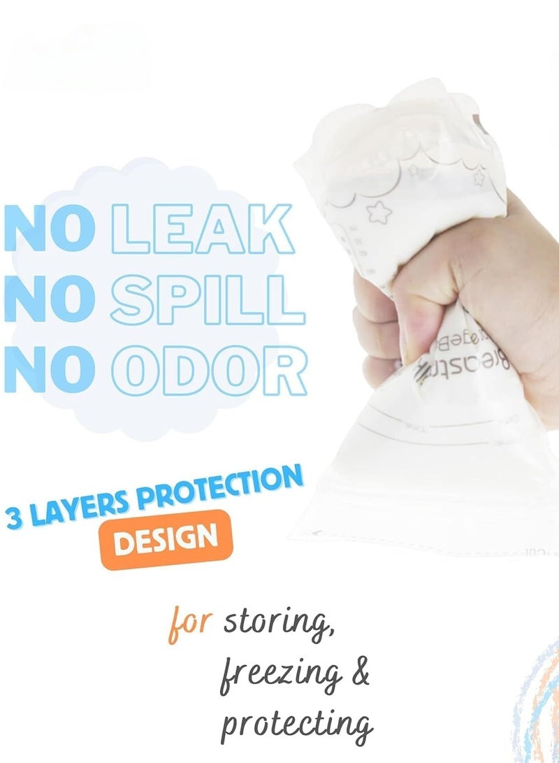 Mitoy 50 Pcs Breastmilk Storage Bags - Image 2