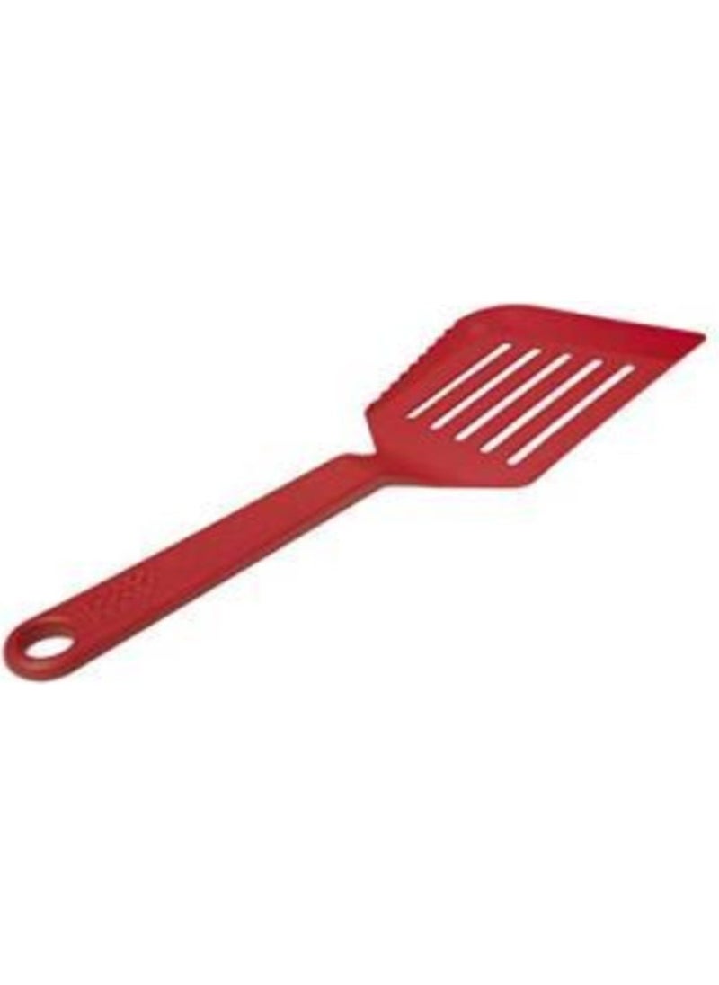 Joseph Joseph 10052 Serrated Mouth Wide Spatula Red  - Image 2