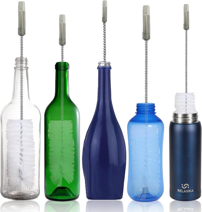 Fermtech Drill Bit Attachment Bottle Washer. Wine/Beer Bottle Brush for Cleaning. Clean any Cup, Sillicone Water Bottles, Stainless Steel Vacuum Tumblers. - Image 3